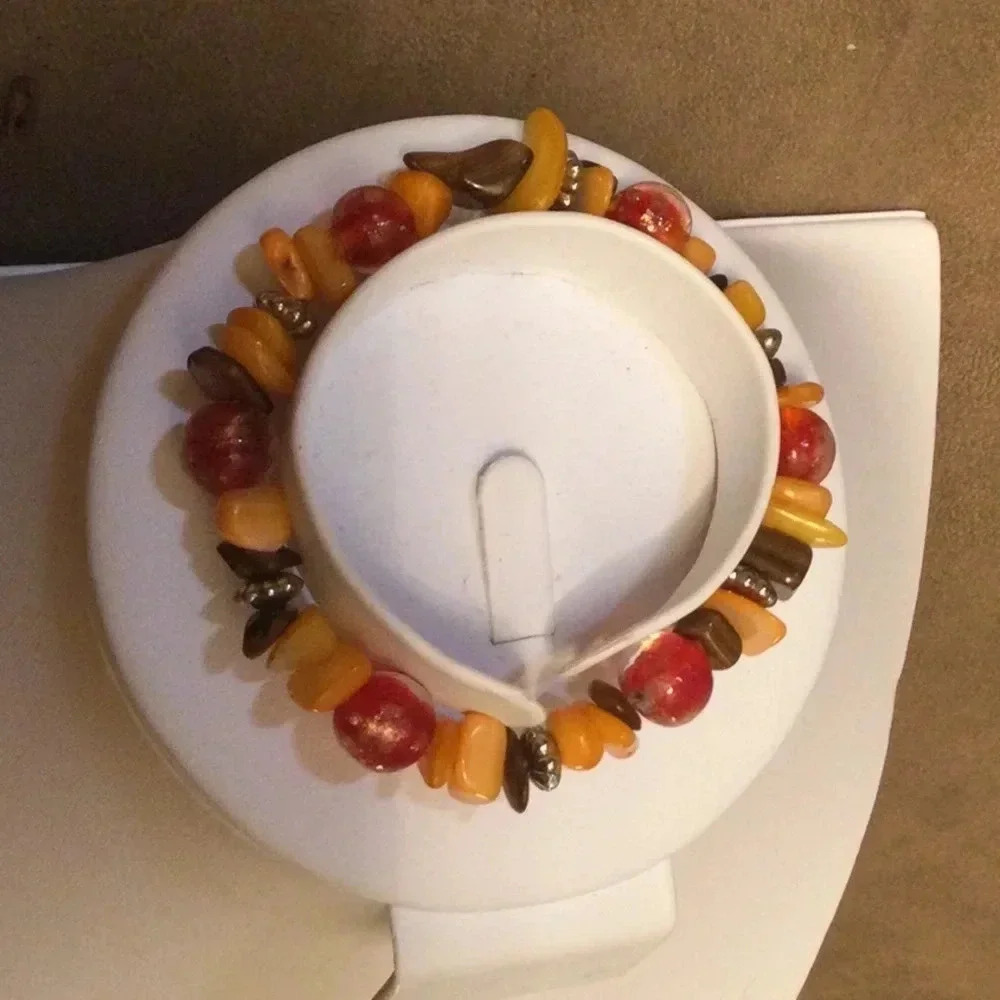 Beaded Stretch Multicolor Bracelet
